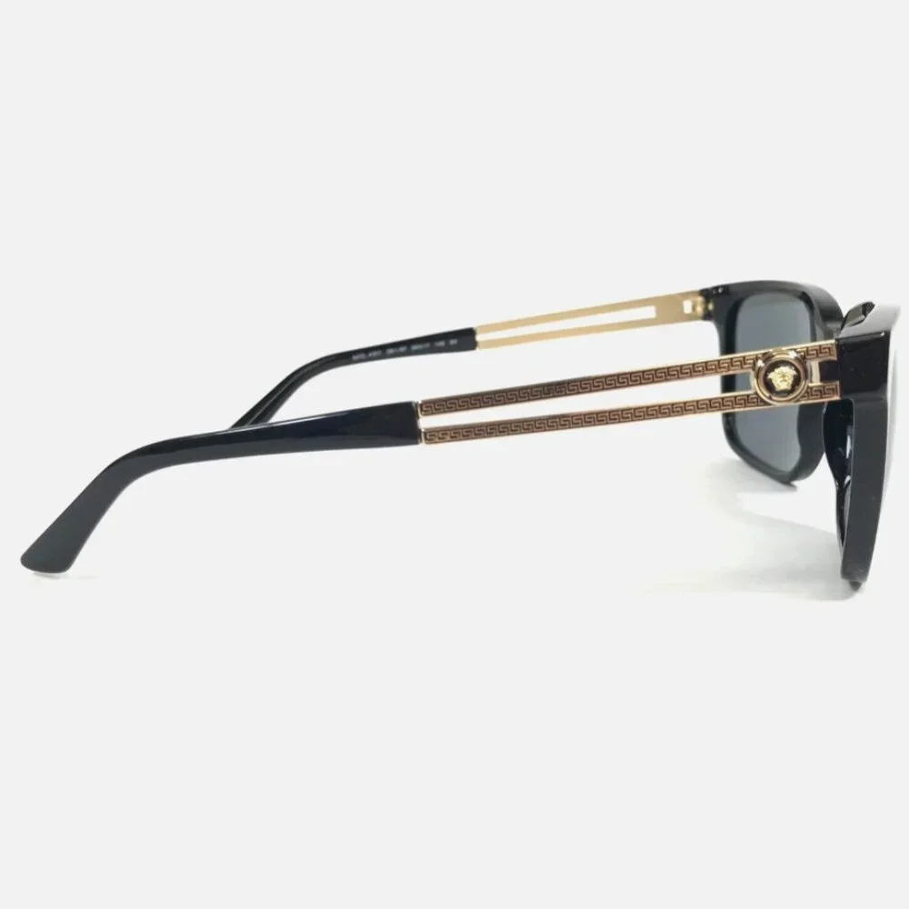 Versace Black Logo Frames 58mm Unisex Sunglasses